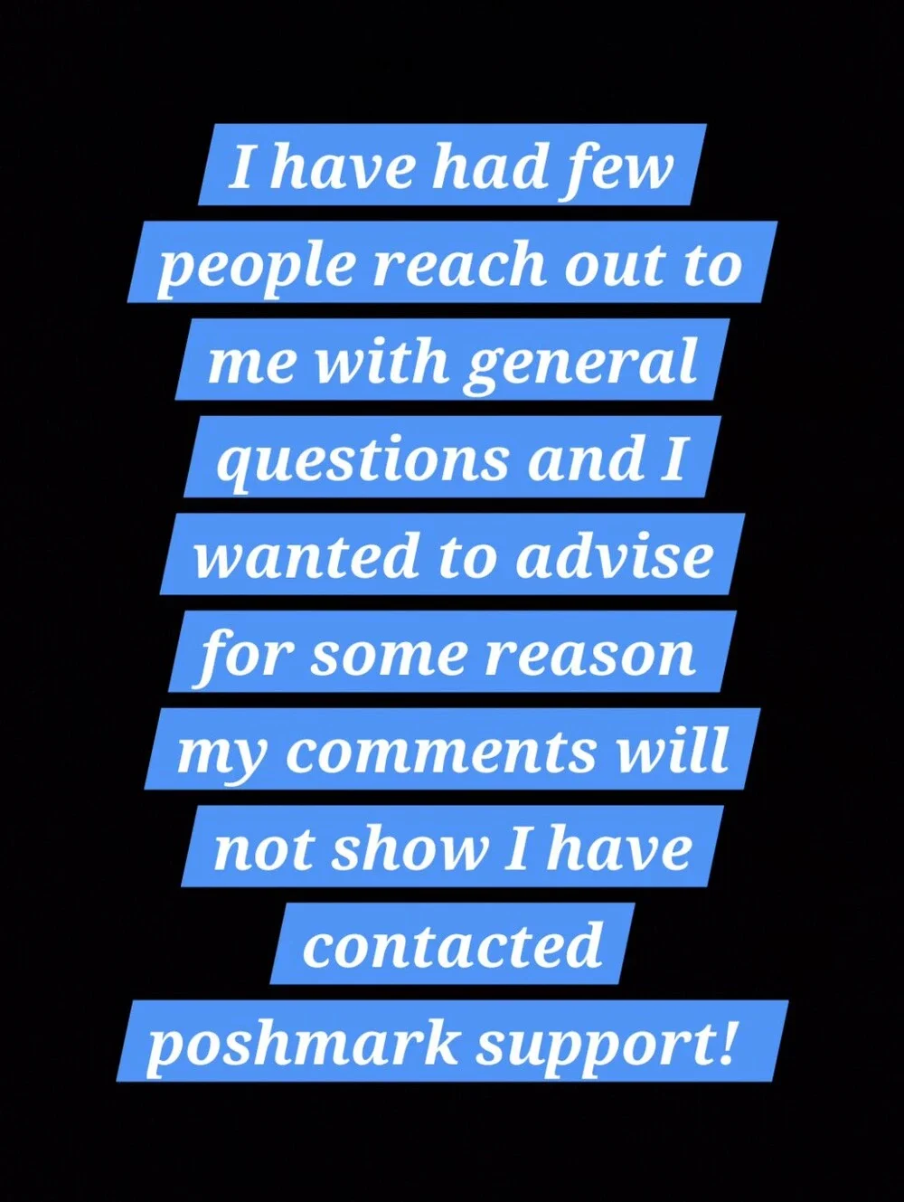 Sorry For The Inconvience!
